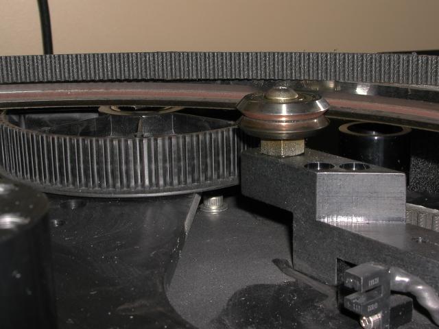 Base with top removed during 9/2002 repair