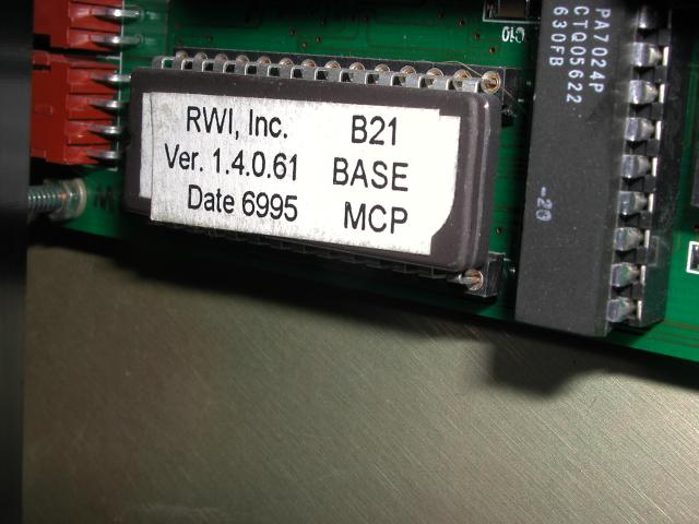 EEPROM on one of the base MCPs